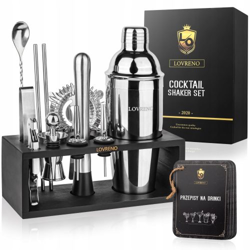 LOVRENO PREMIUM BARMAŠKI SET ZA MIKSANJE PIĆA
