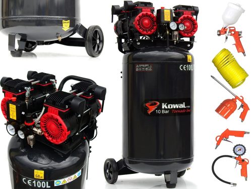  Bezuljni kompresor Kowal Polska K26+K 100 l 10 bar