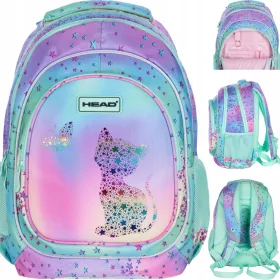 Ruksak za školu s više odjeljaka Head Multicolor 20L