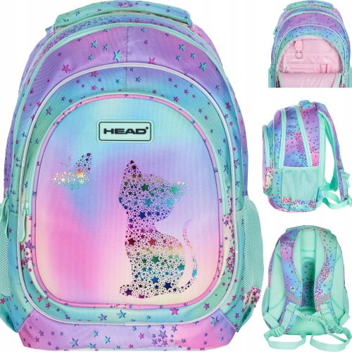 Ruksak za školu s više odjeljaka Head Multicolor 20L