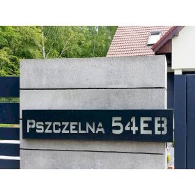 Kućni broj Adresa 70 x 13 cm