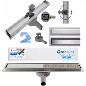 Sanitline linearni odvod 70 cm