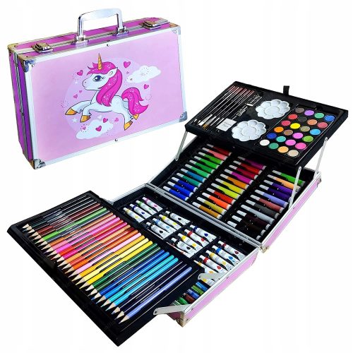 DJEČJI SLIKARSKI SET U PLASTIČNOM KOFERU
