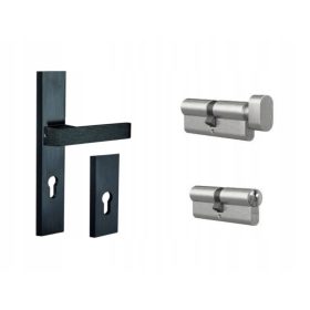   Kuchinox Duga vanjska ručka za vrata, ploča s rupom za umetak