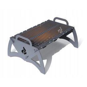   Roštilj na drveni ugljen - Metalni roštilj na drveni ugljen 50 x 30 cm