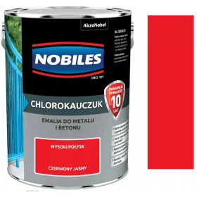 Nobiles klorirana emajl boja za vanjske površine 5L