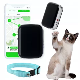 GPS LOKATOR ZA MAČKU PSA OGRLICA PRIMJENA PL