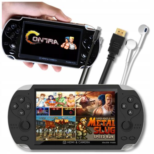 PRIJENOSNA GAming KONZOLA X7 RETRO MENU KAMERA PL