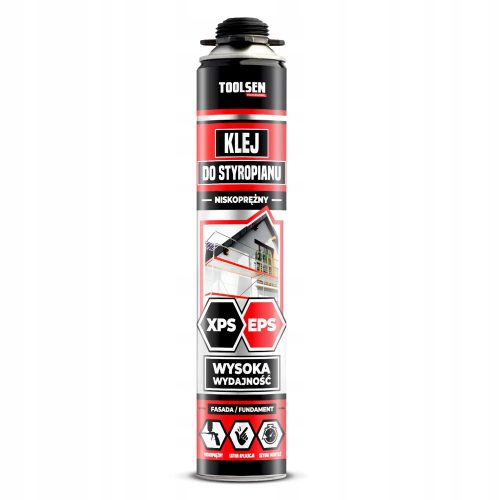 TOOLSEN Poliuretansko ljepilo za stiropor 750 ml
