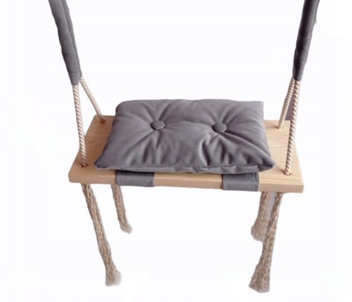 Ljuljačka za djecu SIVA 50cmx20cm