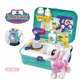 SALON LJEPOTE SET U KOFERU + PONY KONJ