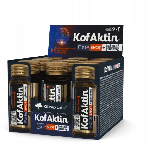 KofAktin® Forte SHOT + žen-šenj – Dodatak prehrani u tekućem obliku u ampuli