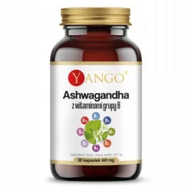 YANGO Ashwagandha s vitaminima B, 90 kapsula