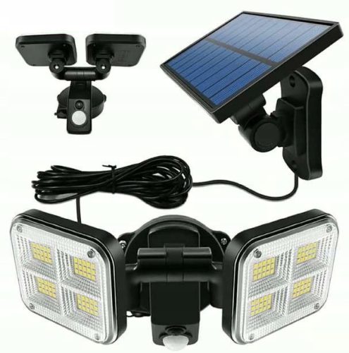 Ulična svjetiljka - Ulična svjetiljka 300 W 3000 lm na baterije, solarna