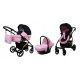 BabyLux Lux3-u-1 Dječja Kolica EcoLux ALU - Profesionalna i multifunkcionalna kolica za vaše dijete. Sadrži duboku košaru, sportski dio i autosjedalicu. Ove visokokvalitetne kolica marke BabyLux dostu