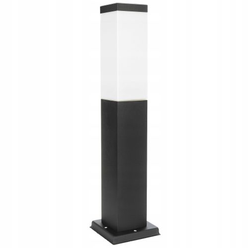 Rasvjetni stup za vrt sa LED svjetlom E27 90 cm - Crna