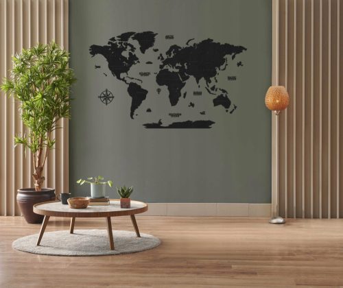 Dekorativna drvena karta 100cm EBONY PREMIUM