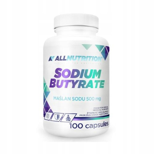 Allnutrition Natrijev butirat 500 mg KAPSULE SODIJ BUTIRATAx100