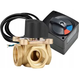   ZAWOR MIESZAJUĆI TRÓPUTNI 5/4" + ELODRIVE ST10 AKTUATOR