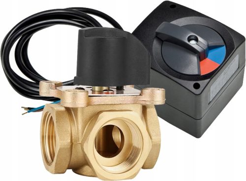 ZAWOR MIESZAJUĆI TRÓPUTNI 5/4" + ELODRIVE ST10 AKTUATOR