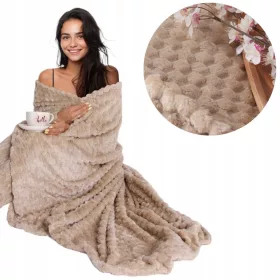   RoomTime Deluxe Microfiber Blanket 200 cm x 220 cm in Beige, Black, Cream, Copper, Shades of Brown, Shades of Red, Shades of Purple, Shades of Blue, Shades of Orange, Shades of Pink, Shades of Grey, S