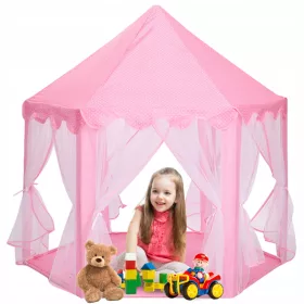 Dvorac za princeze: Kućni šator za djecu 140x140x135cm