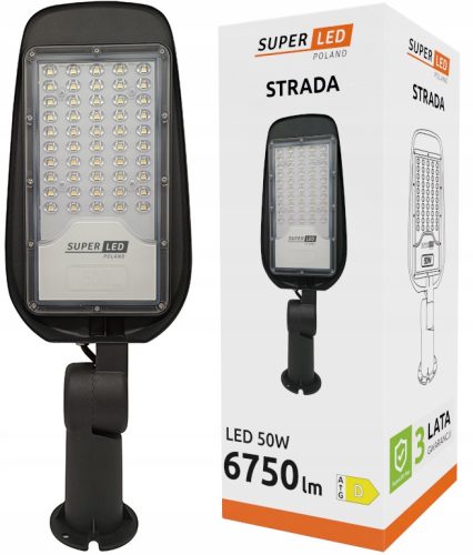  SuperLED ulična svjetiljka 50 W 6750 lm na mrežno napajanje