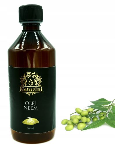 Naturini Hladno Tiješteni Neem Ulje 500ml - Prirodna Njega za Kožu i Biljke