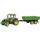 Traktor John Deere 5115M s prikolicom Bruder 02108