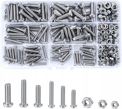 Set inox šesterokutnih vijaka 440 kom