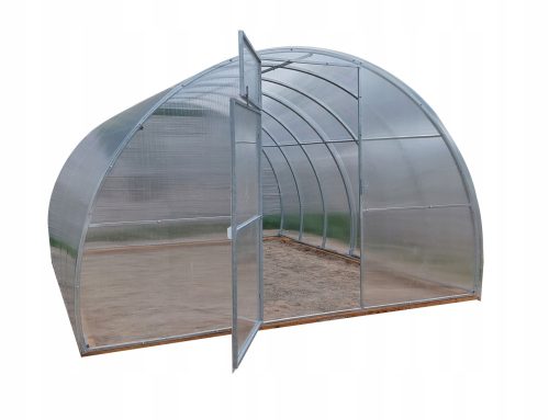 Vrhunski plastenik "Alistan Agro 6x3m" s polikarbonatnim pokrovom od 4mm