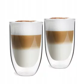 Cappucino čaše s dvostrukim stijenkama 350 ml 2 kom.