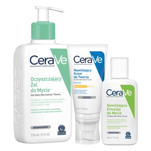 Set CeraVe za njegu kože: Kreme i gelovi za dnevnu upotrebu