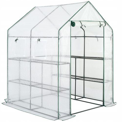 Vrhunski staklenik za vrt - Gardebruk staklenik 1,43 x 1,43 m x 195 cm