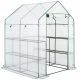 Vrhunski staklenik za vrt - Gardebruk staklenik 1,43 x 1,43 m x 195 cm