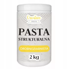 Fino zrnasta bijela strukturna pasta 2 kg
