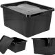 Plastična posuda-organizator, 20l, crna
