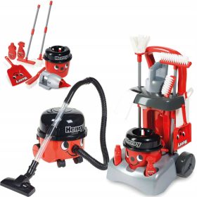   HENRY DJEČJI USISIVAČ ZA IGRAČKE SA FUNKCIJOM USISAVANJA CASDON - Crveno uređenje