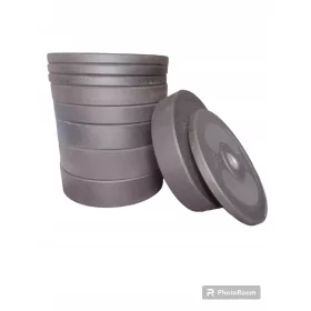 Gumeni Uteg Bumper Set 100 kg, 2. razreda
