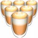 Kava latte termo čaše Miowi 350 ml 6 kom