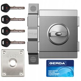 Gerda površinska brava 0ZX0X0P0000.0524AP