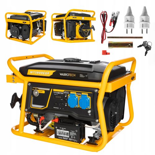  Prijenosni jednofazni benzinski generator Wabrotech 3300 W
