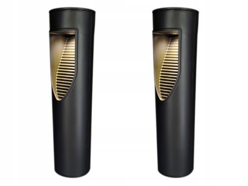  Ugradbena solarna svjetiljka LED Plus crna 45 cm 2 kom.