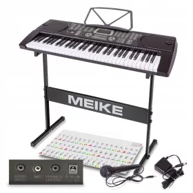   Klavijatura Meike MK-2089 61 tipka s mikrofonom i stalakom za note