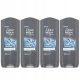 Dove Men + Care Čisti ugodan gel za tuširanje 4x400 ml