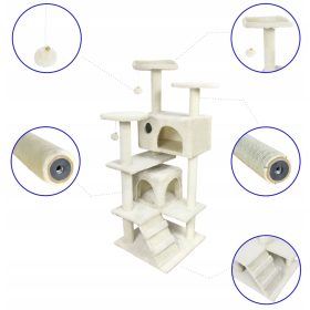 Visoka grebalica za mačke "Terna toranj 130 cm"