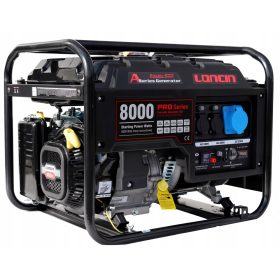  Prijenosni monofazni agregat LONCIN 6500 W benzin