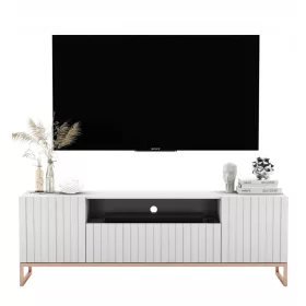   Glamour TV stalak ELPIS 2, Glamour Komoda, Mat Bijela, 150 cm