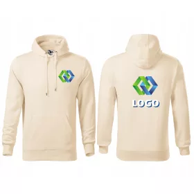   Malfini muška radna majica s kapuljačom i vlastitim printom