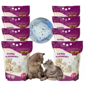 WIREK SILIKONSKI 8x3,8l BEZ PRAŠINE Strong Pets Cat
